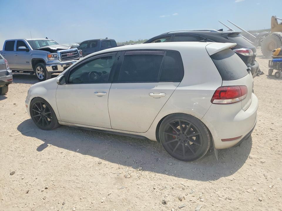 2013 Volkswagen Gti VIN WVWGV7AJ1DW121395 COPART salvage auction — MINOR DENT/SCRATCHES, Tx - Salvage Vehicle Title, sold $2,800 on 2026-07-02 (photo 2)