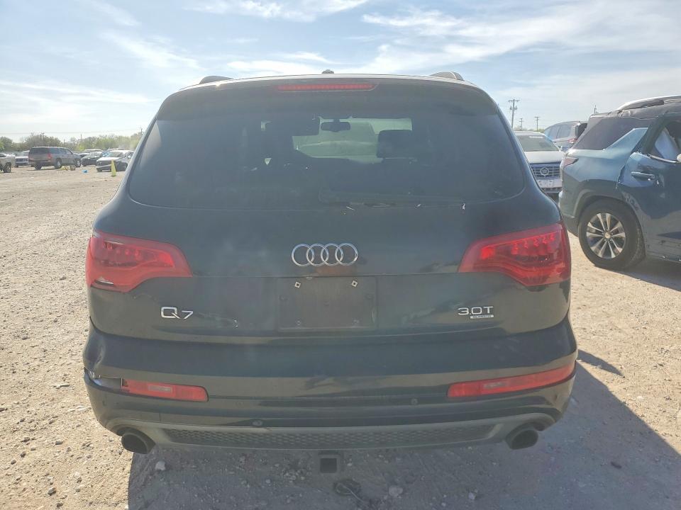 2015 Audi Q7 VIN WA1DGAFE8FD016304 COPART salvage auction — STRIPPED, Tx - Certificate Of Title, sold $1,450 on 2026-07-30 (photo 6)