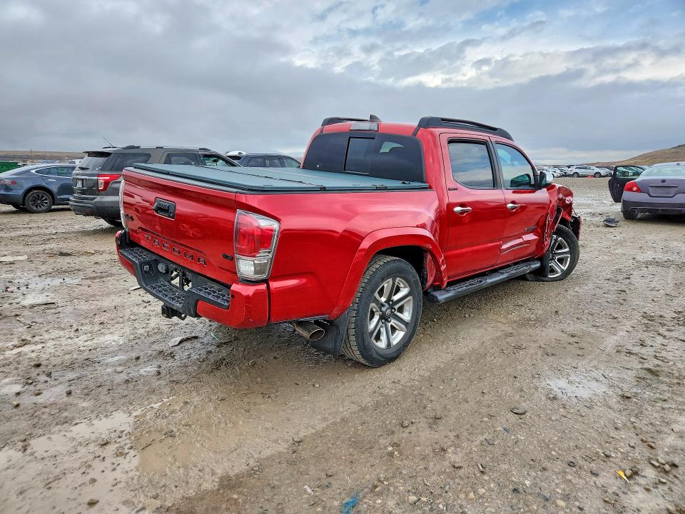 2017 Toyota Tacoma VIN 3TMGZ5AN7HM051449 COPART salvage auction — FRONT END, UT - SALVAGE CERTIFICATE, sold $12,100 on 2026-07-31 (photo 3)