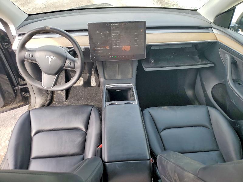 2022 Tesla Model y VIN 7SAYGDEE6NA016142 COPART salvage auction — REAR END, Oh - Cert Of Title-Salvage, sold $7,000 on 2026-07-24 (photo 8)