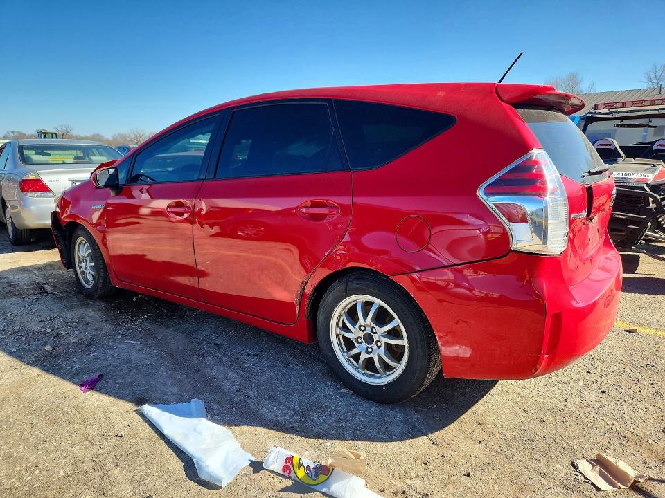 2015 Toyota Prius VIN JTDZN3EU4FJ029316 COPART salvage auction — FRONT END, Ks - Cert Of Title-Salvage, sold $625 on 2026-07-15 (photo 2)