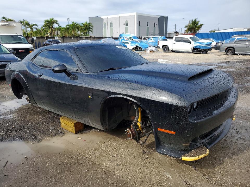 2023 Dodge Challenger VIN 2C3CDZL91PH100246 COPART salvage auction — VANDALISM, FL - CERT OF TITLE SLVG REBUILDABLE, sold $81,000 on 2026-07-02 (photo 4)