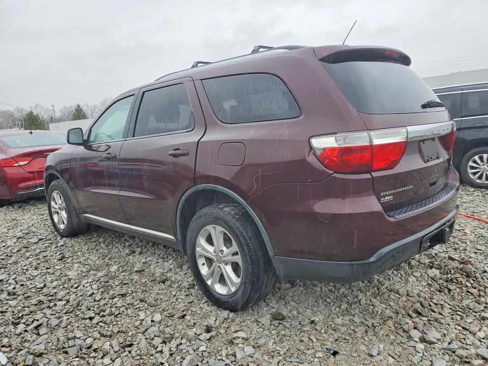 2012 Dodge Durango VIN 1C4RDHAG5CC306653 COPART salvage auction — FRONT END, In - Certificate Of Title (P), sold $500 on 2026-07-02 (photo 2)