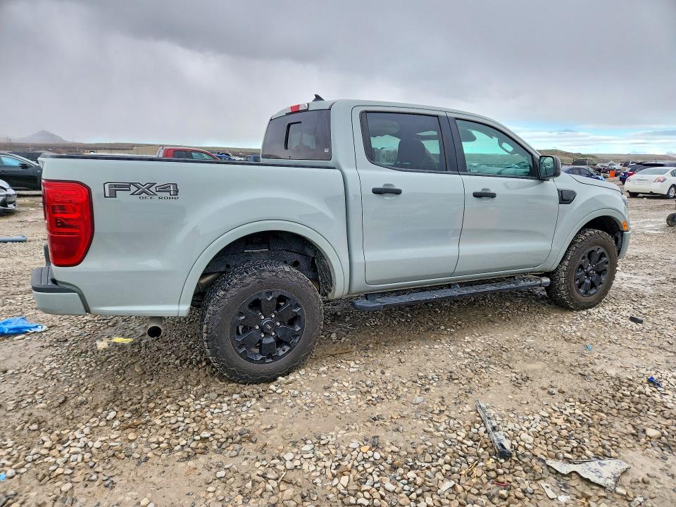 2021 Ford Ranger VIN 1FTER4FH1MLE03151 COPART salvage auction — SIDE, UT - SALVAGE CERTIFICATE, sold $12,500 on 2026-07-02 (photo 3)