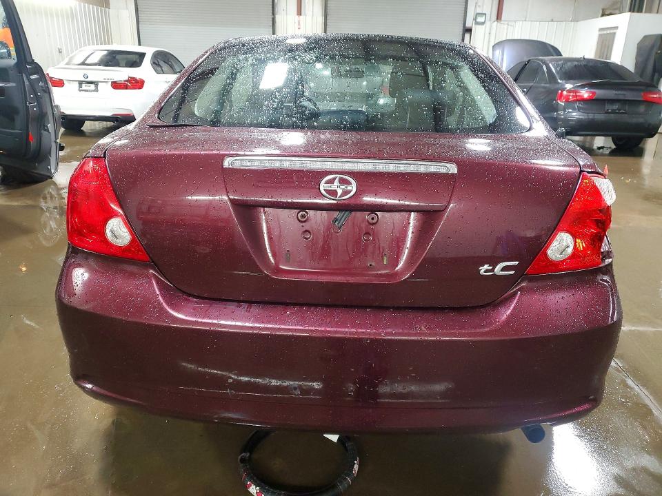 2005 Scion Tc VIN JTKDE177250054072 COPART salvage auction — REAR END, Il - Salvage Certificate, sold $350 on 2026-07-21 (photo 6)