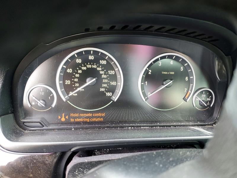 2014 BMW 5er VIN WBA5A5C57ED504226 COPART salvage auction — FRONT END, Ar - Cert Of Title-Salvage, sold $825 on 2026-08-04 (photo 9)