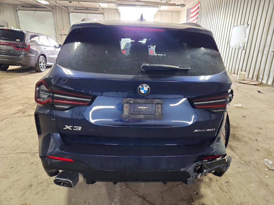 2022 BMW X3 VIN 5UX53DP08N9N39431 COPART salvage auction — FRONT END, Salvage Title, sold $12,000 on 2026-07-13 (photo 6)