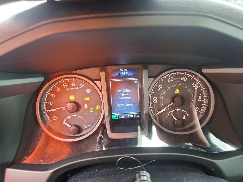 2019 Toyota Tacoma VIN 5TFCZ5AN1KX189018 COPART salvage auction — FRONT END, Ct - Cert Of Title-Parts Only Salva, sold $12,900 on 2026-07-31 (photo 9)
