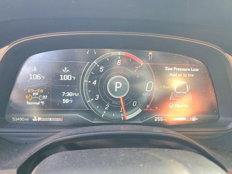 2022 Cadillac Ct4 VIN 1G6DB5RK6N0129948 COPART salvage auction — FRONT END, Salvage Title, sold $7,100 on 2026-07-17 (photo 9)