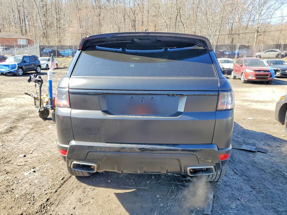 2022 Land rover RANGE ROVER VIN SALWS2RU2NA232907 COPART salvage auction — FRONT END, MD - CERT OF SALVAGE > 75% DAMAGE, sold $11,600 on 2026-07-09 (photo 6)