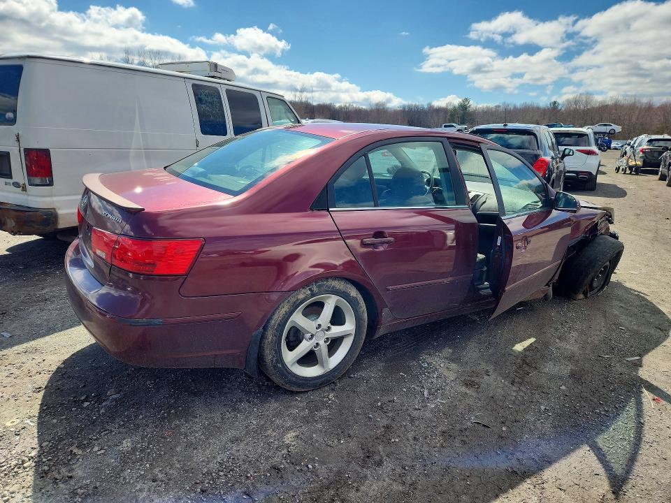2009 Hyundai Sonata VIN 5NPEU46C79H510610 COPART salvage auction — FRONT END, Ma - Cert Of Title-Salvg Parts Only, sold $125 on 2026-07-29 (photo 3)