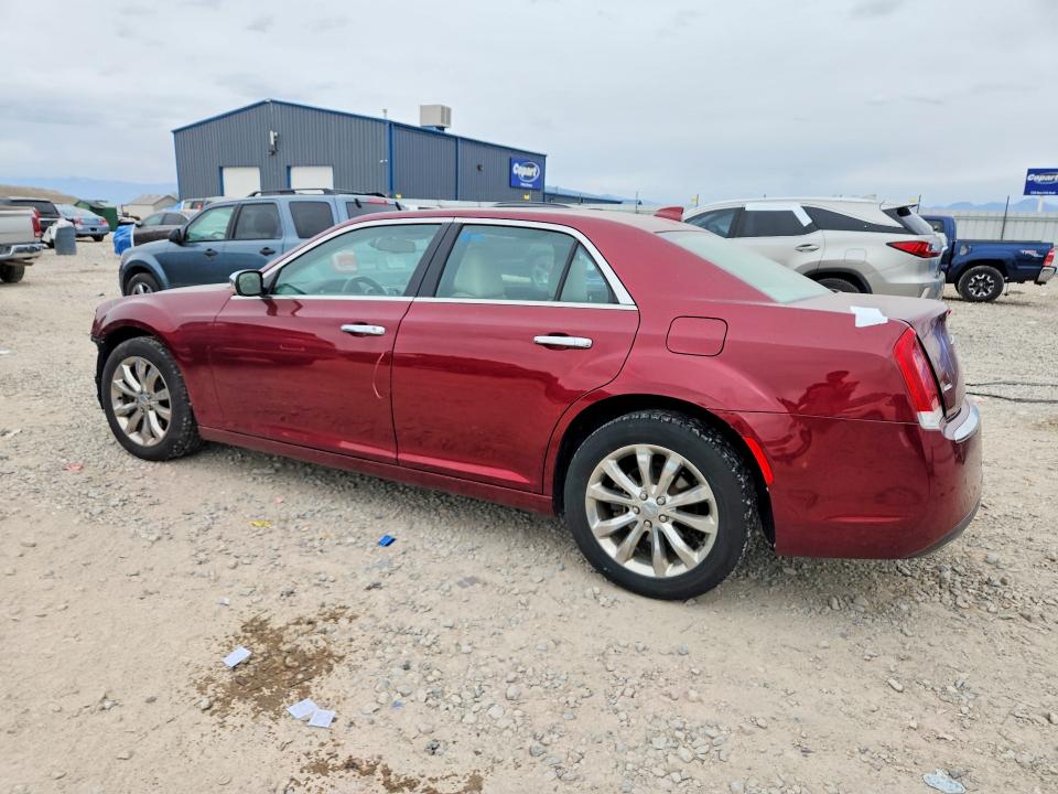 2015 Chrysler 300 VIN 2C3CCAKG9FH927110 COPART salvage auction — FRONT END, Ut - Salvage Certificate, sold $575 on 2026-07-28 (photo 2)