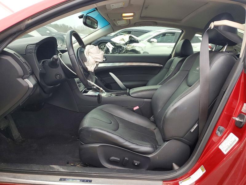 2014 Infiniti Q60 VIN JN1CV6ELXEM131640 COPART salvage auction — FRONT END, Va - Cert Of Title - Salvage, sold $2,000 on 2026-07-08 (photo 7)