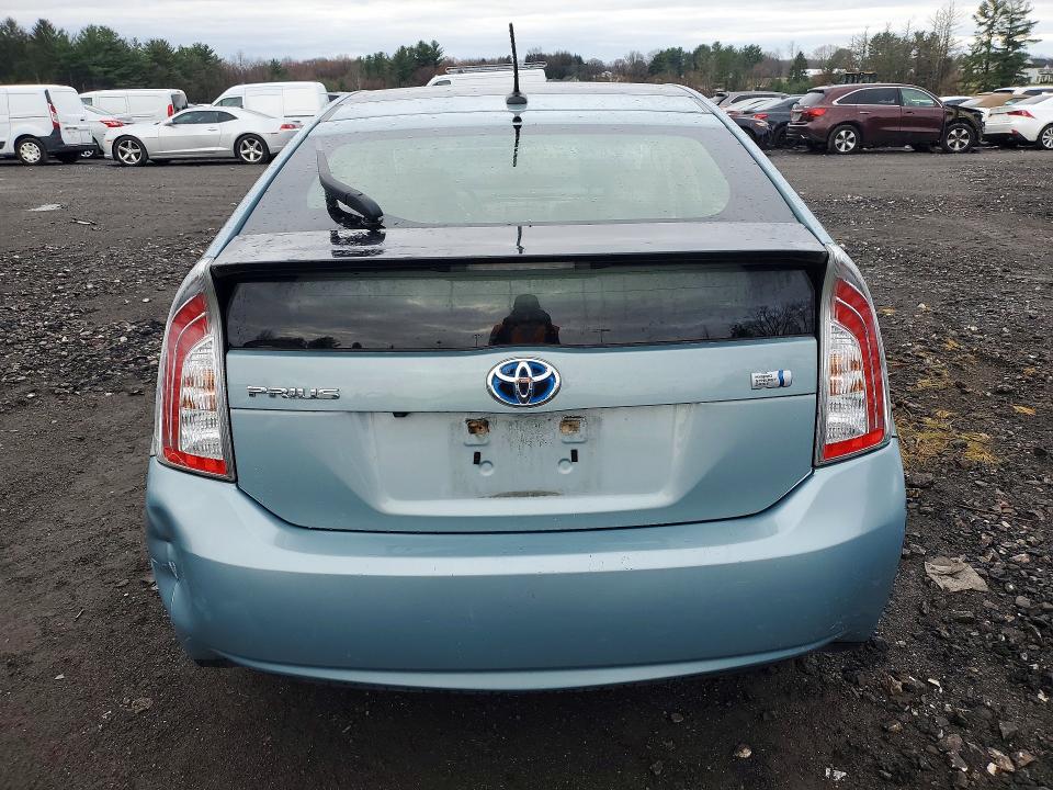 2014 Toyota Prius VIN JTDKN3DU2E1735119 COPART salvage auction — SIDE, Md - Cert Of Salvage > 75% Damage, sold $3,650 on 2026-07-20 (photo 6)