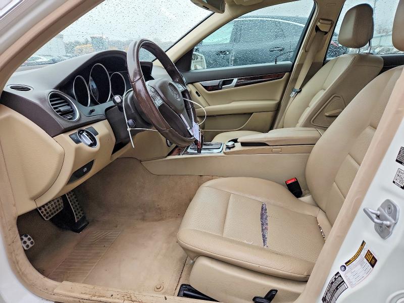 2014 Mercedes-benz C-klasse VIN WDDGF8AB7EA956868 COPART salvage auction — FRONT END, Nj - Cert Of Title-Salvage, sold $1,700 on 2026-08-05 (photo 7)