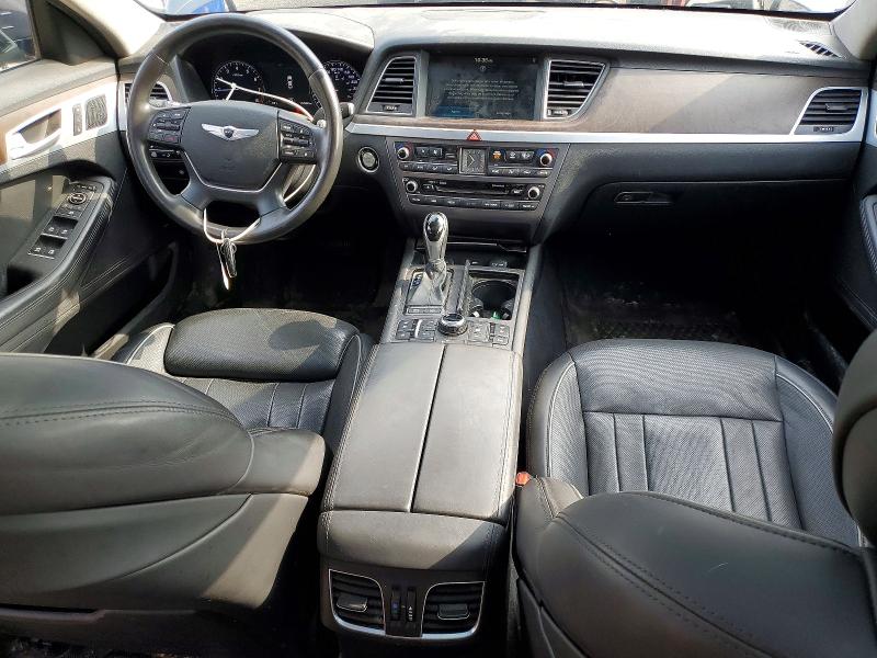 2015 Hyundai Genesis VIN KMHGN4JF6FU017537 COPART salvage auction — FRONT END, Salvage Title, sold $375 on 2026-07-23 (photo 8)