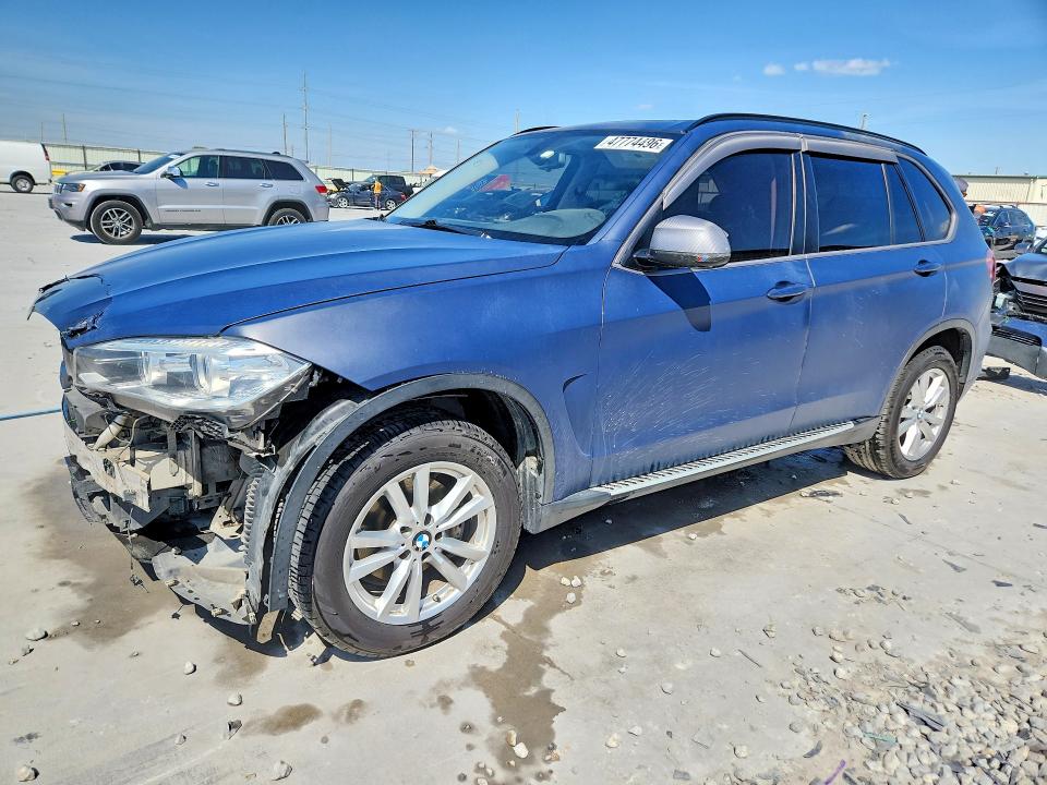 2014 BMW X5 VIN 5UXKS4C55E0J95746 COPART salvage auction — FRONT END, Tx - Certificate Of Title, sold $175 on 2026-07-24 (photo 1)