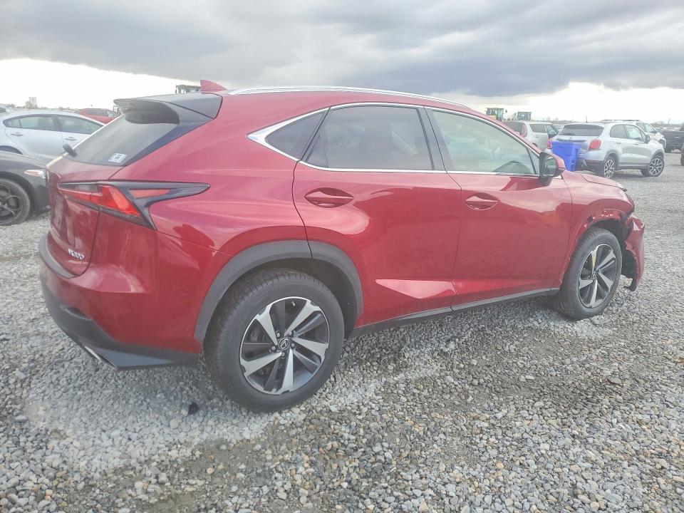 2018 Lexus Nx VIN JTJYARBZ9J2114209 COPART salvage auction — FRONT END, Salvage Title, sold $275 on 2026-07-30 (photo 3)