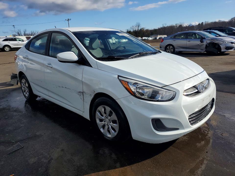 2016 Hyundai Accent VIN KMHCT4AE9GU012426 COPART salvage auction — FRONT END, Ct - Cert Of Title-Salvage, sold $1,300 on 2026-07-07 (photo 4)