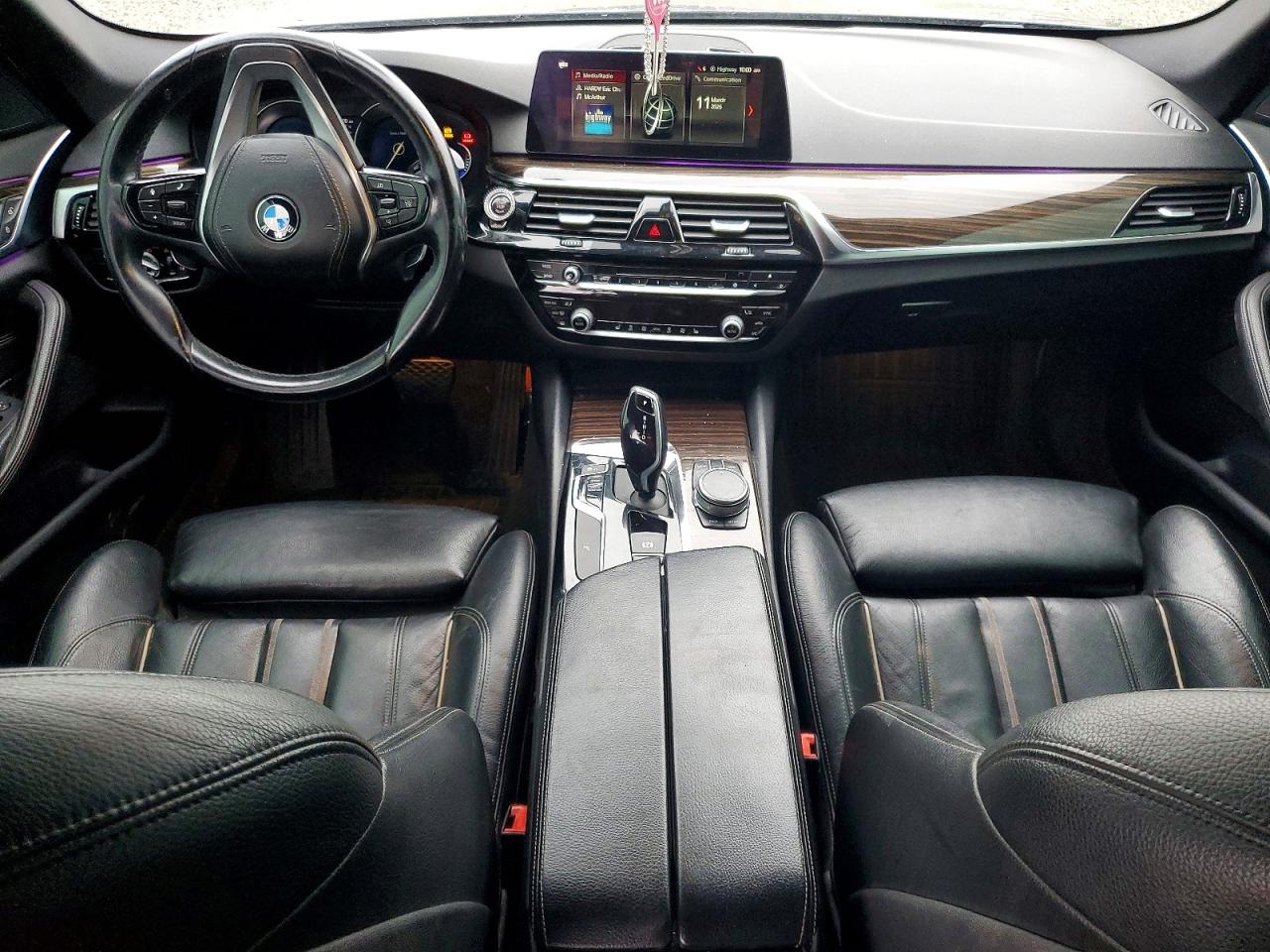 2018 BMW 5 Series VIN WBAJA5C55JWA57637 COPART salvage auction — Side, OR - SALVAGE TITLE CERTIFICATE, sold $4,250 on 2026-06-30 (photo 8)