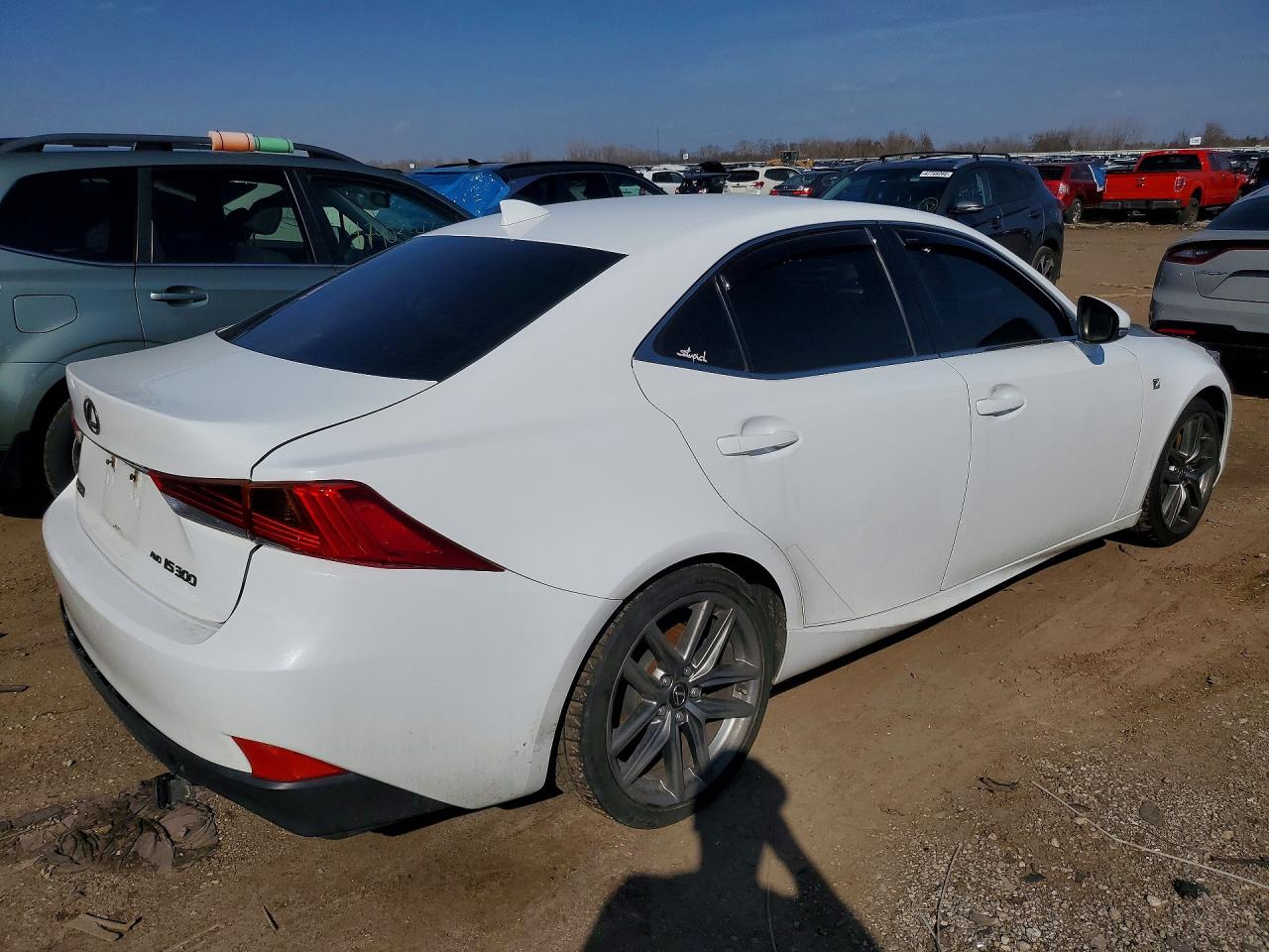 2017 Lexus IS 300 VIN JTHCM1D22H5018693 COPART salvage auction — Side, IL - SALVAGE CERTIFICATE, sold $5,500 on 2026-06-30 (photo 3)