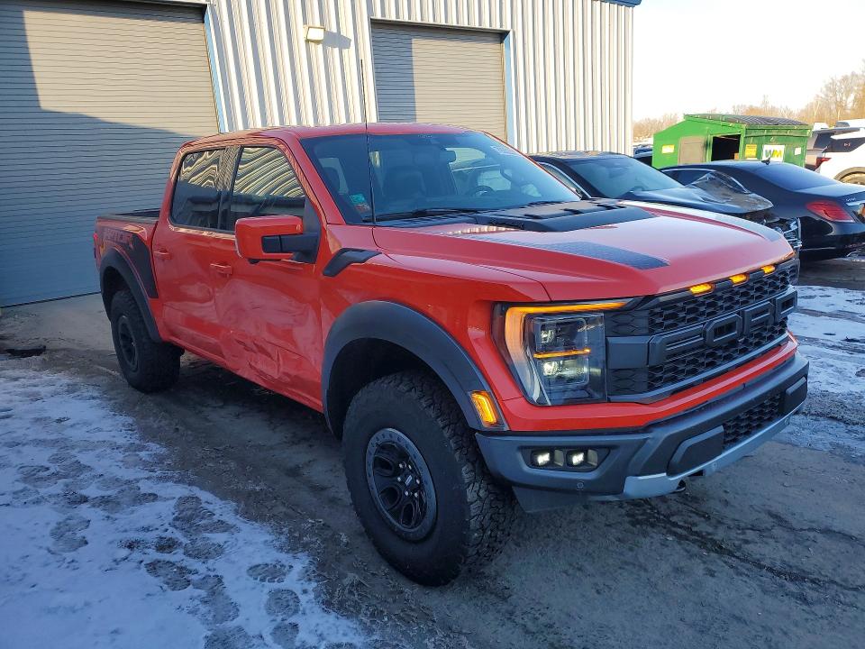 2022 Ford F-150 lightning VIN 1FTFW1RG7NFA86927 COPART salvage auction — Side, NY - MV-907A SALVAGE CERTIFICATE, sold $48,500 on 2026-06-08 (photo 4)