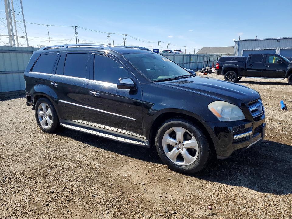 2010 Mercedes-benz Gl-klasse VIN 4JGBF7BE8AA621406 COPART salvage auction — REAR END, Il - Salvage Certificate, sold $775 on 2026-07-03 (photo 4)