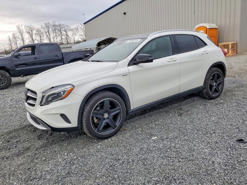 2015 Mercedes-benz Gla-klasse VIN WDCTG4GB1FJ035845 COPART salvage auction — FRONT END, Sc - Cert Of Title-Salvage, sold $2,850 on 2026-07-15 (photo 1)