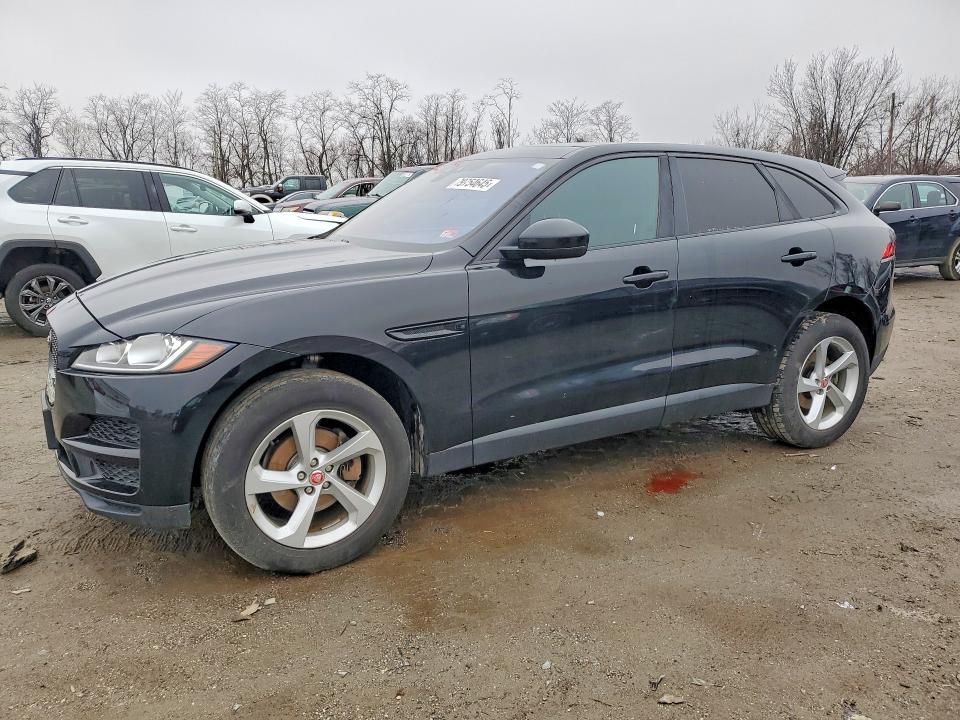 2020 Jaguar F-pace VIN SADCJ2FXXLA645333 COPART salvage auction — REAR END, In - Certificate Of Title, sold $7,900 on 2026-07-27 (photo 1)