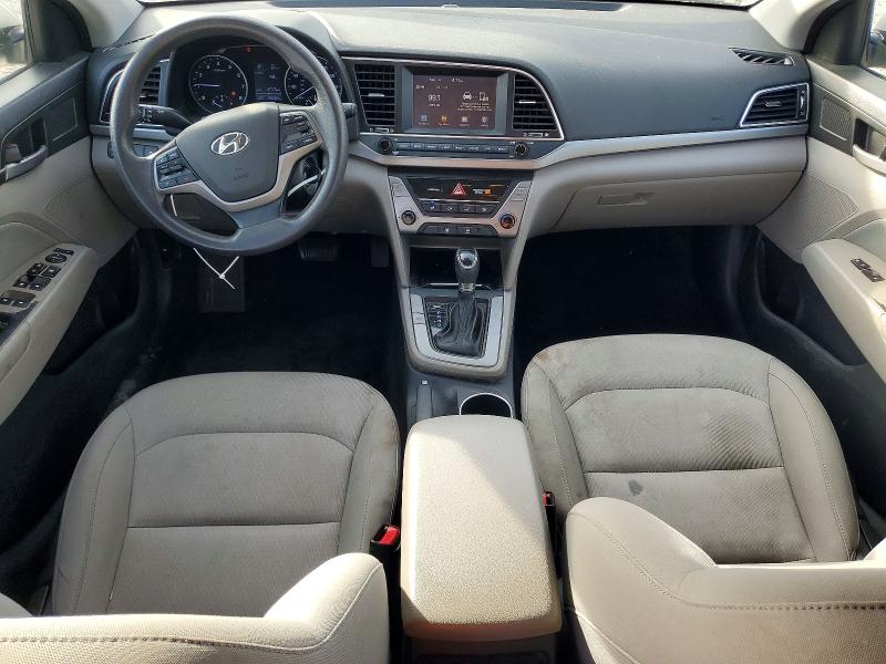 2017 Hyundai Elantra VIN KMHD84LF3HU203532 COPART salvage auction — REAR END, Nc - Salvage Certificate Of Title, sold $975 on 2026-07-20 (photo 8)