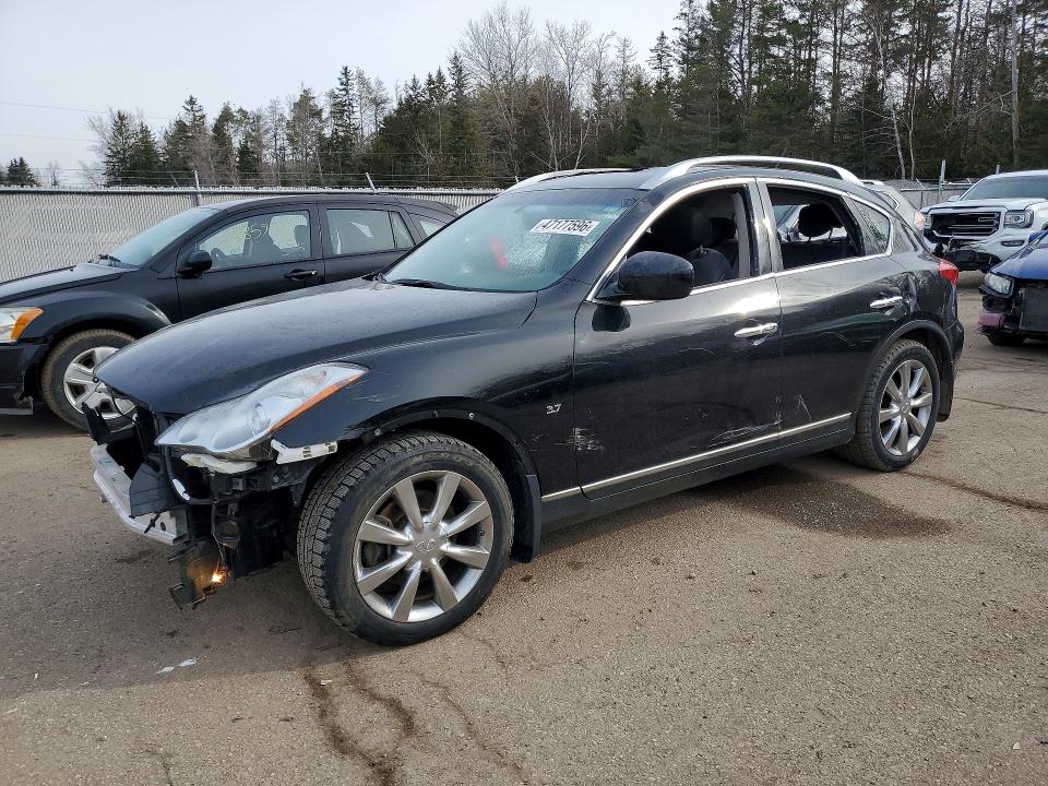 2015 Infiniti Qx50 VIN JN1BJ0HR1FM772116 COPART salvage auction — VANDALISM, On - Permit No Brand - Unfit, sold $1,500 on 2026-07-08 (photo 1)