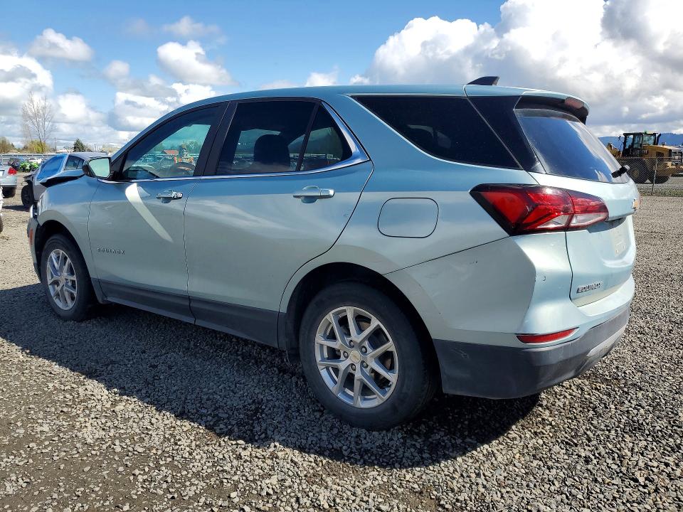 2022 Chevrolet Equinox VIN 2GNAXUEV8N6107900 COPART salvage auction — FRONT END, Id - Salvage Certificate Of Title, sold $3,000 on 2026-07-21 (photo 2)