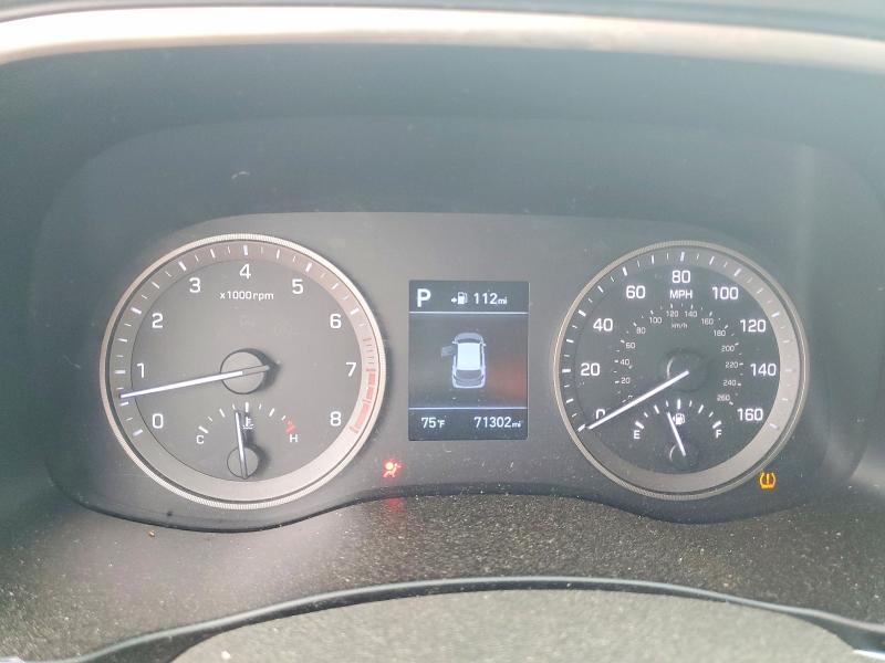 2020 Hyundai Tucson VIN KM8J23A4XLU131527 COPART salvage auction — FRONT END, Nc - Salvage Certificate Of Title, sold $3,800 on 2026-07-27 (photo 9)
