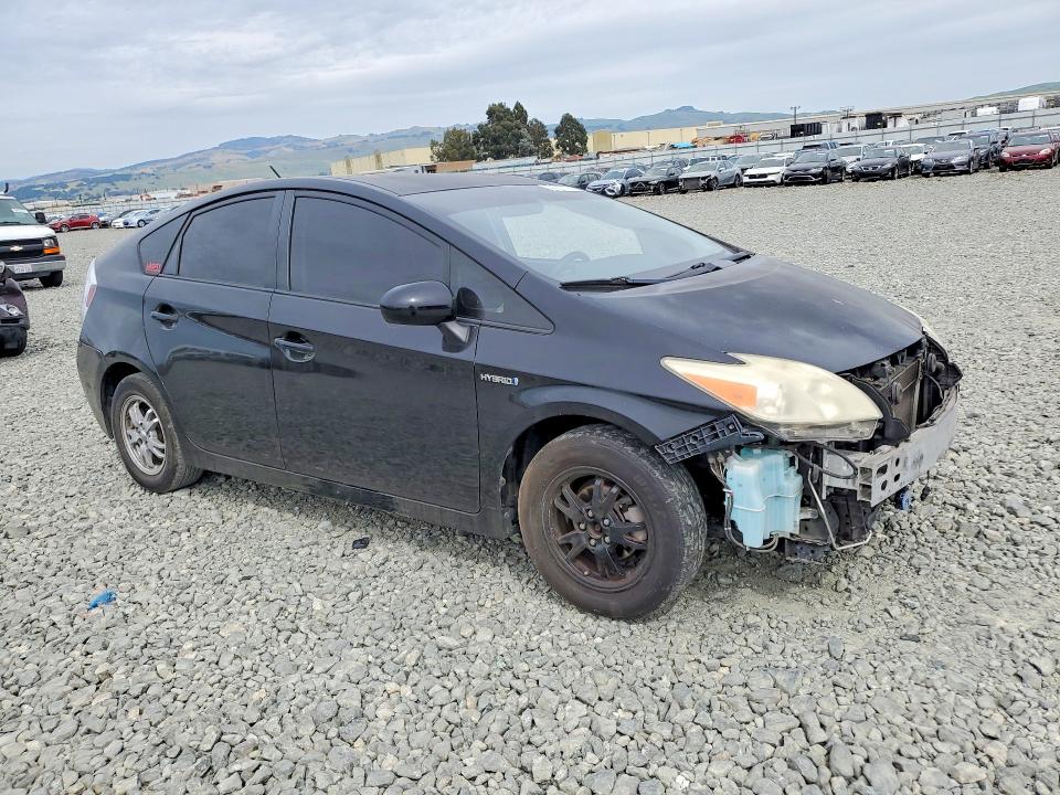 2014 Toyota Prius VIN JTDKN3DU6E1741814 COPART salvage auction — FRONT END, Ca - Salvage Certificate, sold $850 on 2026-07-13 (photo 4)