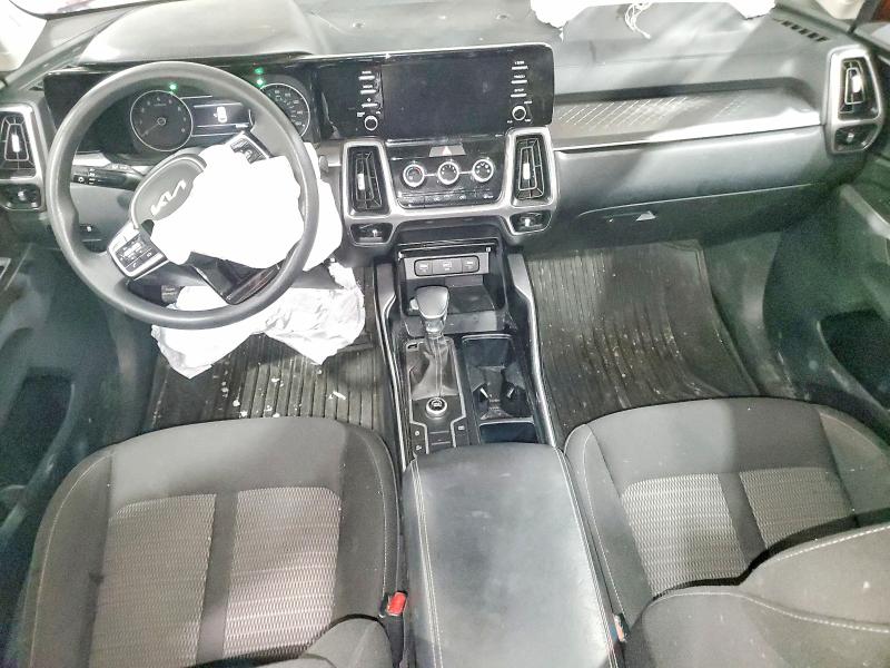 2022 Kia Sorento VIN 5XYRG4LCXNG080456 COPART salvage auction — FRONT END, Ak - Bill Of Sale- Salvage, sold $1,900 on 2026-07-07 (photo 8)