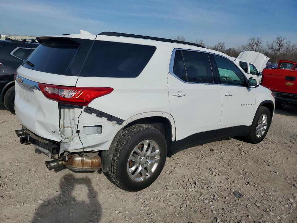 2021 Chevrolet Traverse VIN 1GNEVHKW2MJ192150 COPART salvage auction — REAR END, Mo - Salvage Certificate Of Title, sold $3,200 on 2026-07-03 (photo 3)