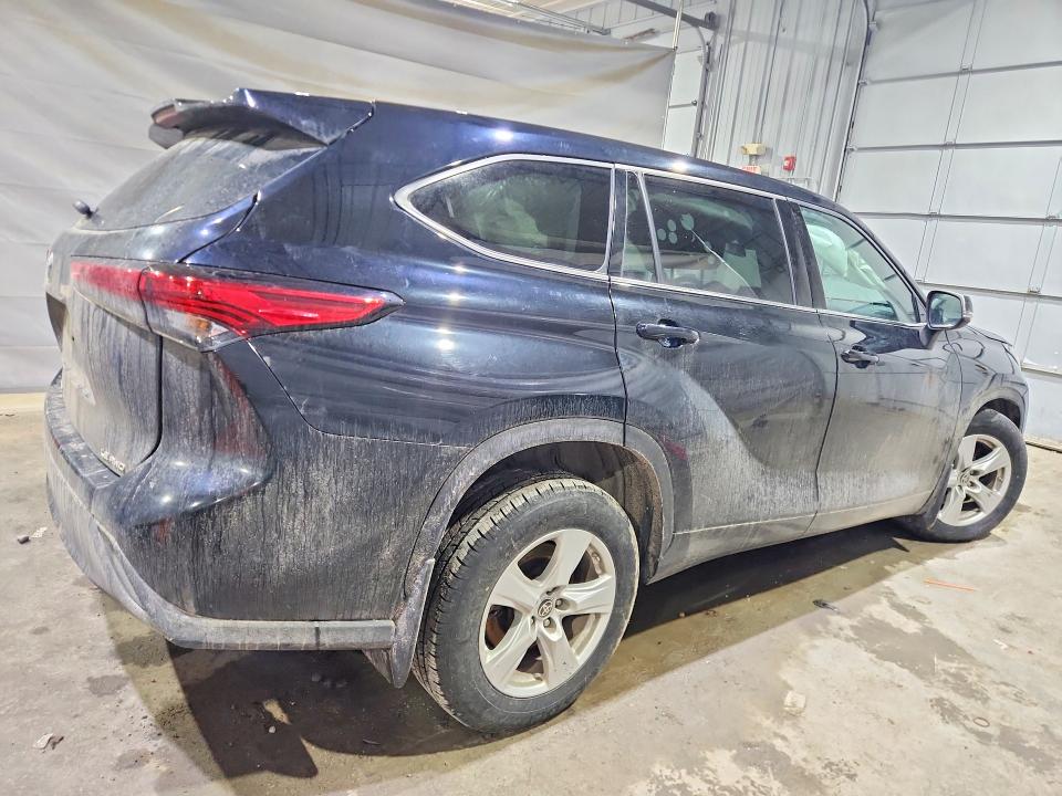 2021 Toyota Highlander VIN 5TDBZRBH3MS149835 COPART salvage auction — FRONT END, Nh - Cert Of Title-Salvage, sold $1,100 on 2026-07-28 (photo 3)