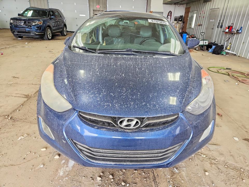 2013 Hyundai Elantra VIN KMHDH4AE3DU593469 COPART salvage auction — SIDE, Wi - Junked Vehicle Bill Of Sale, sold $400 on 2026-07-06 (photo 5)