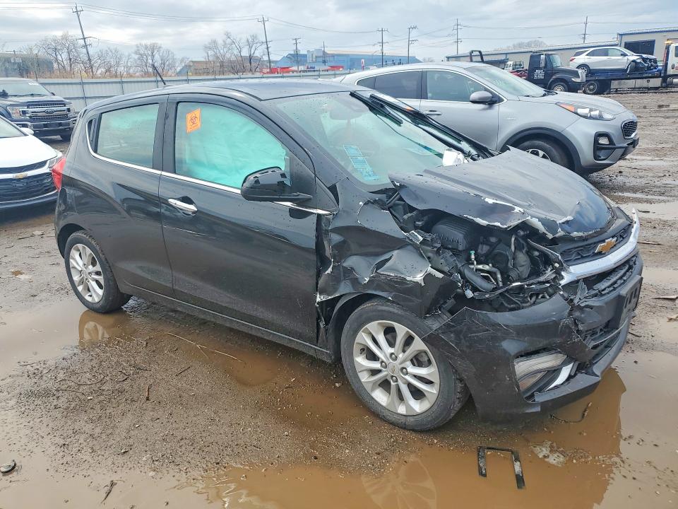2020 Chevrolet Spark VIN KL8CF6SA7LC467240 COPART salvage auction — FRONT END, Il - Salvage Certificate, sold $650 on 2026-07-03 (photo 4)