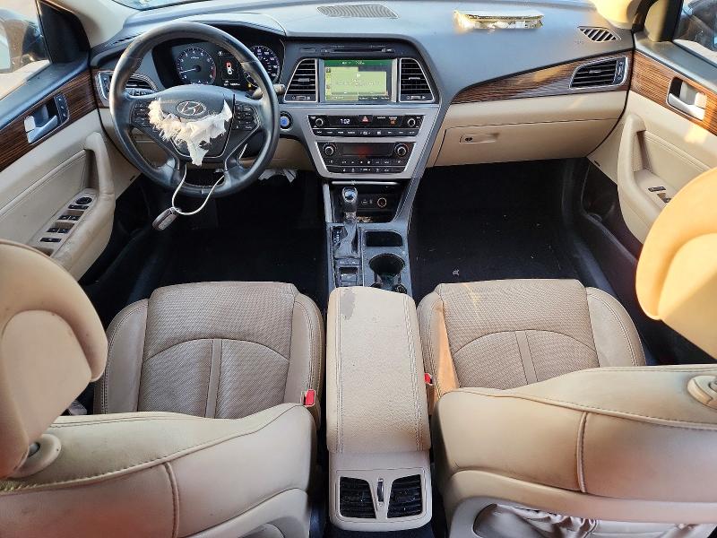 2016 Hyundai Sonata VIN 5NPE34AF8GH324012 COPART salvage auction — FRONT END, Salvage Title, sold $1,350 on 2026-07-30 (photo 8)