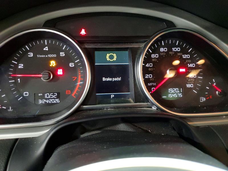 2014 Audi Q7 VIN WA1LGAFE7ED020712 COPART salvage auction — SIDE, Mn - Cert Of Title-Prior Salvage, sold $1,600 on 2026-07-07 (photo 9)