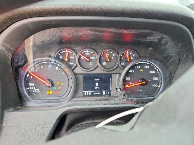 2024 Chevrolet Silverado VIN 3GCPDCEK8RG204116 COPART salvage auction — FRONT END, Fl - Certificate Of Title, sold $21,700 on 2026-07-21 (photo 9)