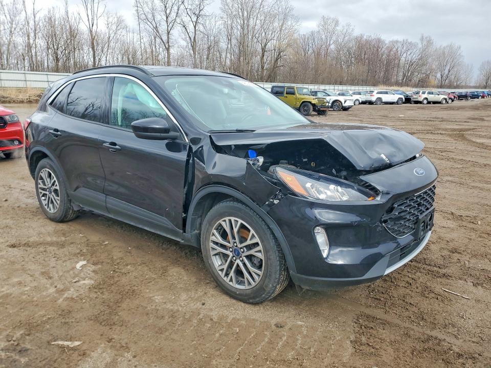 2021 Ford Escape VIN 1FMCU9H93MUA39961 COPART salvage auction — FRONT END, Mi - Scrap Certificate Of Title, sold $3,350 on 2026-07-03 (photo 4)