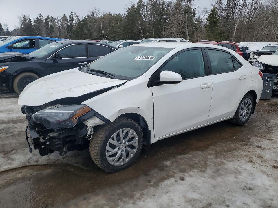 2018 Toyota Corolla VIN 2T1BURHE0JC122267 COPART salvage auction — FRONT END, ON - PERMIT SALVAGE, sold $5,900 on 2026-07-02 (photo 1)