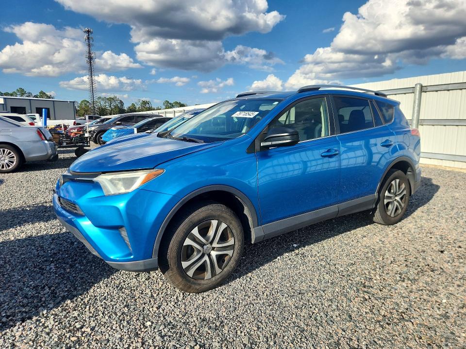 2017 Toyota Rav 4 VIN JTMZFREV7HJ715006 COPART salvage auction — FRONT END, Salvage Title, sold $4,450 on 2026-07-28 (photo 1)