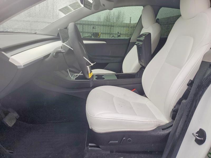 2023 Tesla Model y VIN 7SAYGDEE4PF628247 COPART salvage auction — SIDE, Salvage Title, sold $10,700 on 2026-07-13 (photo 7)