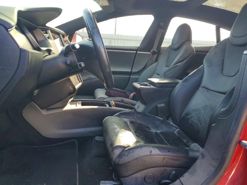 2018 Tesla Model s VIN 5YJSA1E2XJF292393 COPART salvage auction — WATER/FLOOD, WA - BILL OF SALE, sold $2,600 on 2026-07-06 (photo 7)