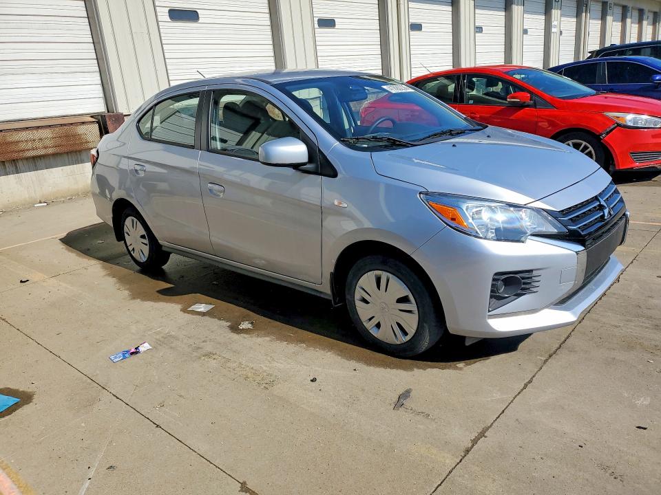 2023 Mitsubishi Mirage VIN ML32FUFJ5PHF04429 COPART salvage auction — SIDE, Ky - Cert Of Title-Salvage, sold $2,750 on 2026-07-09 (photo 4)
