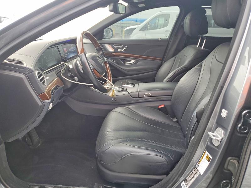 2017 Mercedes-benz S-klasse VIN WDDUG8CB9HA314170 COPART salvage auction — FRONT END, Salvage Title, sold $8,700 on 2026-07-28 (photo 7)