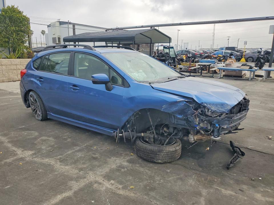 2015 Subaru VIN JF1GPAW66FH267509 COPART salvage auction — FRONT END, Ca - Salvage Certificate, sold $300 on 2026-07-29 (photo 4)